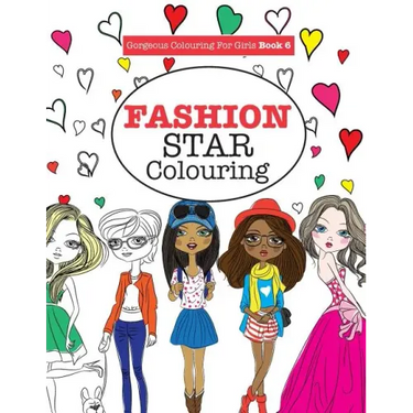 Gorgeous Colouring for Girls - Fashion Star