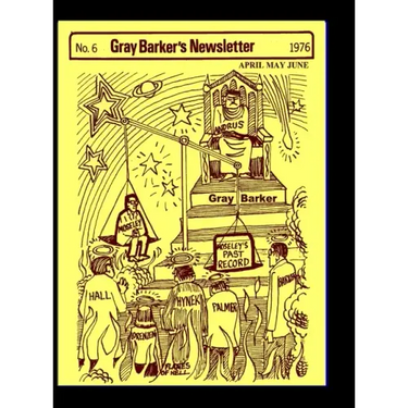 Gray Barker's Newsletter No. 6 (April, May, June) 1976