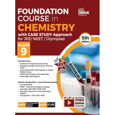 Foundation Course in Chemistry with Case Study Approach for JEE/ NEET/ Olympiad Class 9 - 5th Edition