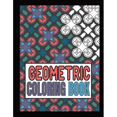 Geometric Coloring Book: Advanced level Relaxing Patterns And Shapes Coloring Book For Teen And Adults. Vol 1