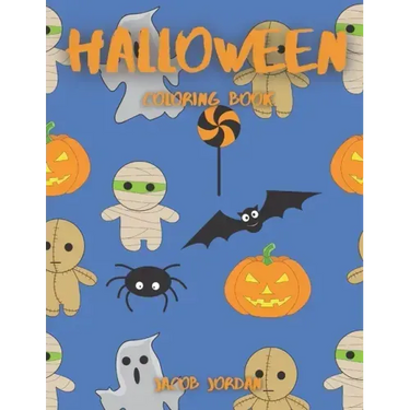 Halloween Coloring Book: Halloween Book For Kids and Toddlers