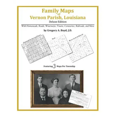 Family Maps of Vernon Parish, Louisiana