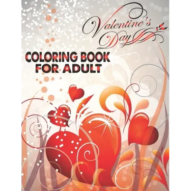 Valentine's Day Coloring Book For Adults
