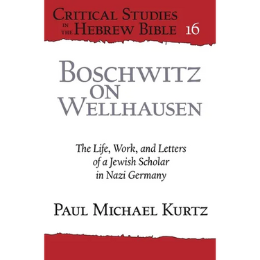 Boschwitz on Wellhausen