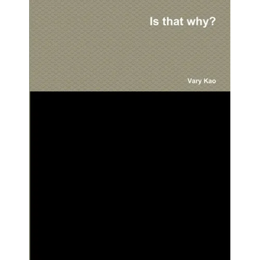Is that why?