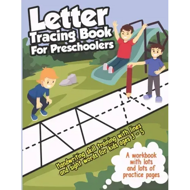 Letter Tracing Book for Preschoolers: Handwriting Skills Training with Lines and Sight Words - Learning to Write the Alphabet, for Kids ages 3-5 (abc