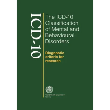 ICD-10 Classification of Mental and Behavioural Disorders