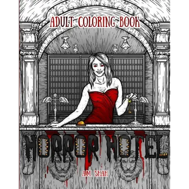 Adult Coloring Book: Horror Hotel