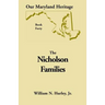 Our Maryland Heritage, Book 40: Nicholson Families