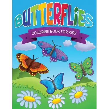 Butterflies Coloring Book for Kids