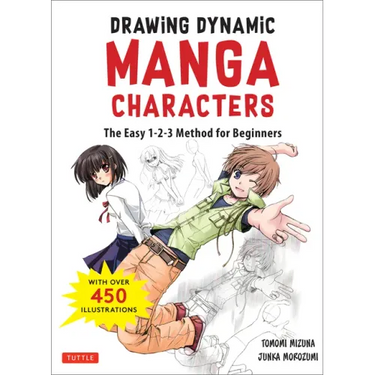 Drawing Dynamic Manga Characters: The Easy 1-2-3 Method for Beginners