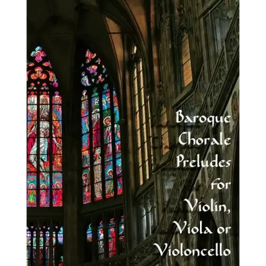 Baroque Preludes For Violin, Viola Or Violoncello