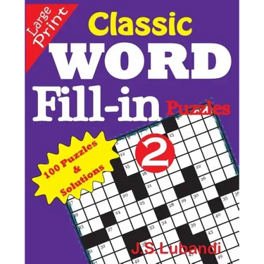 Classic Word Fill-in Puzzles 2