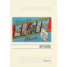 Vintage Lined Notebook Greetings from Elgin, Illinois