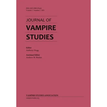 Journal of Vampire Studies: Vol. 1, No. 2 (2021)