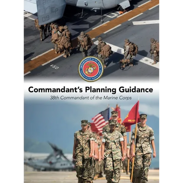 Commandant's Planning Guidance: 38th Commandant of the Marine Corps