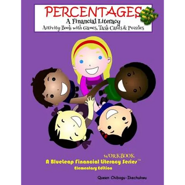 Percentages - A Financial Literacy Activity Book with Games, Task Cards & Puzzles