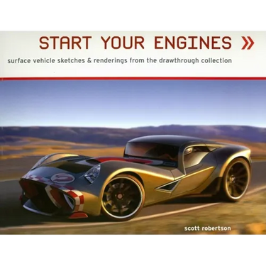 Start Your Engines: Surface Vehicle Sketches & Renderings from the Drawthrough Collection