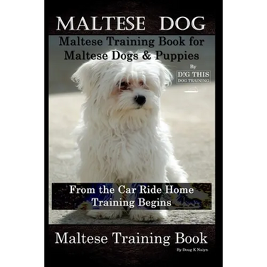 Maltese Dog, Maltese Training Book for Maltese Dogs & Puppies By D!G THIS DOG Training, From the Car Ride Home Training Begins, Maltese Training Book