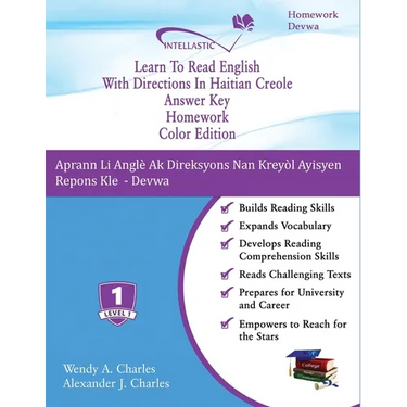 Learn To Read English With Directions In Haitian Creole Answer Key Homework: Color Edition