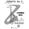 Sonata No. 3: Alto Sax and Piano