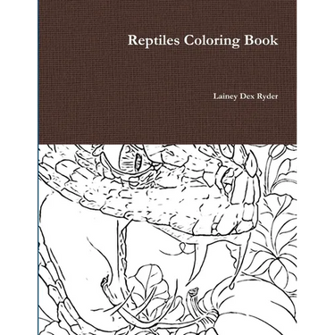 Reptiles Coloring Book