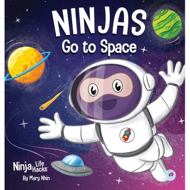 Ninjas Go to Space: A Rhyming Children's Book About Space Exploration