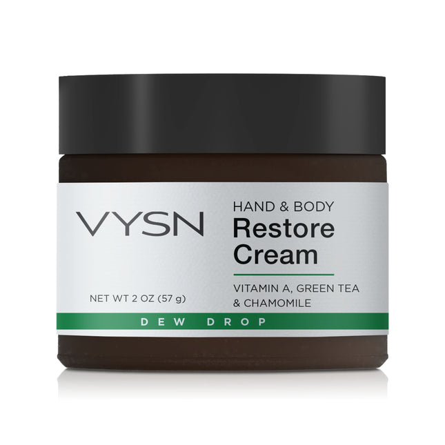 Hand & Body Restore Cream - Vitamin A, Green Tea & Chamomile -  2 oz