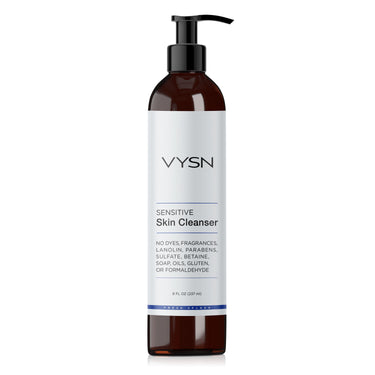 Sensitive Skin Cleanser - Gentle & Soothing Cleanser - 8 oz