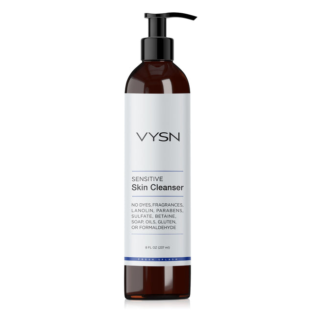 Sensitive Skin Cleanser - Gentle & Soothing Cleanser -  8 oz