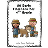 50 Early Finishers for 4th Grade