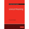Lexical Meaning