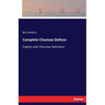 Complete Choctaw Definer: English with Choctaw Definition