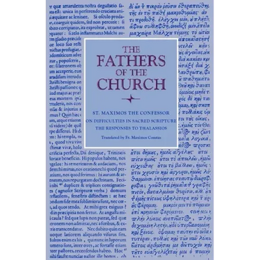 On Difficulties in Sacred Scripture: The Responses to Thalassios