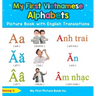 My First Vietnamese Alphabets Picture Book with English Translations: Bilingual Early Learning & Easy Teaching Vietnamese Books for Kids