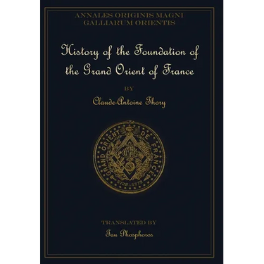 History of the Foundation of the Grand Orient of France
