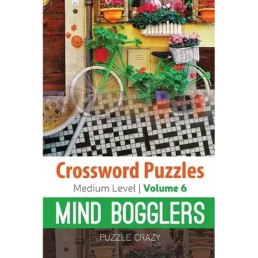 Crossword Puzzles Medium Level: Mind Bogglers Vol. 6