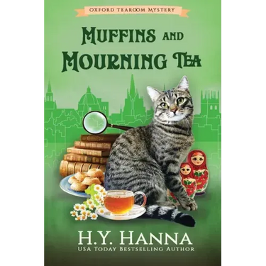 Muffins and Mourning Tea (LARGE PRINT): Oxford Tearoom Mysteries - Book 5