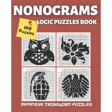 Nonogram Book: Nonograms Puzzle Books Hanjie, Griddlers Puzzles, Pic cross Puzzles book (108 Nonogram Puzzles)