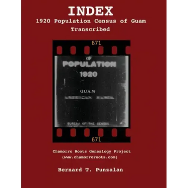 INDEX - 1920 Population Census of Guam: Transcribed
