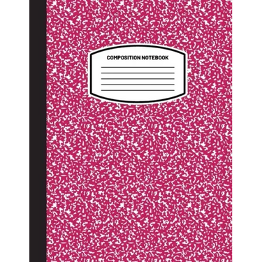Classic Composition Notebook: (8.5x11) Wide Ruled Lined Paper Notebook Journal (Magenta) (Notebook for Kids, Teens, Students, Adults) Back to School a