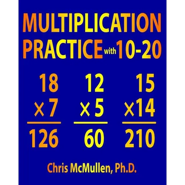 Multiplication Practice with 10-20: Improve Your Math Fluency Worksheets