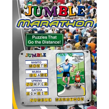 Jumble Marathon: Puzzles That Go the Distance!