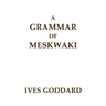 A Grammar of Meskwaki