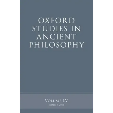 Oxford Studies in Ancient Philosophy, Volume 55
