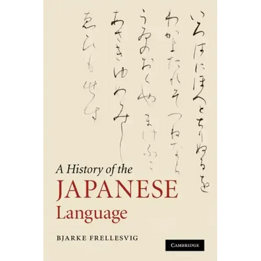 A History of the Japanese Language