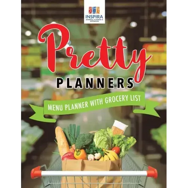 Pretty Planners Menu Planner with Grocery List