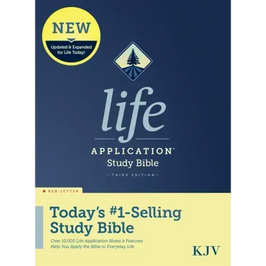 KJV Life Application Study Bible, Third Edition (Hardcover, Red Letter)