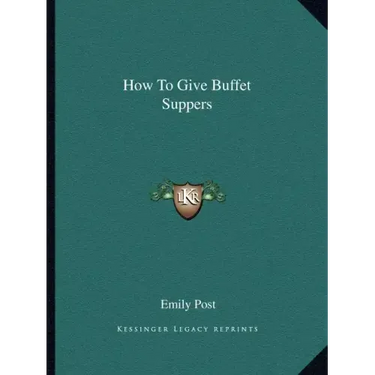 How to Give Buffet Suppers