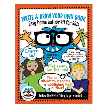 Write & Draw Your Own Book: Easy Home Author Kit for Kids